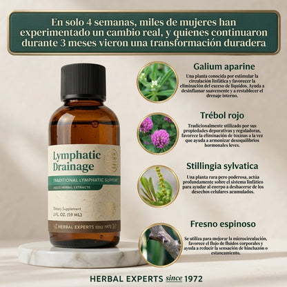 Drenaje Linfático Líquido -  Reduce la hinchazón y recupera tu silueta