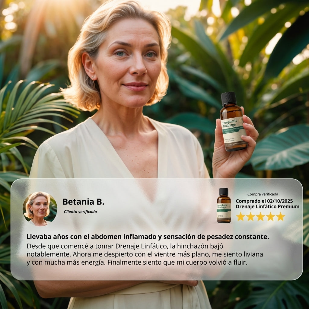 Drenaje Linfático Líquido -  Reduce la hinchazón y recupera tu silueta
