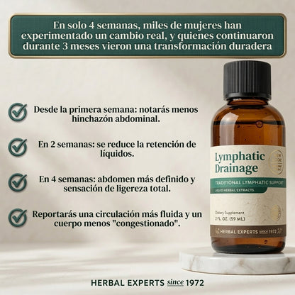 Drenaje Linfático Líquido -  Reduce la hinchazón y recupera tu silueta